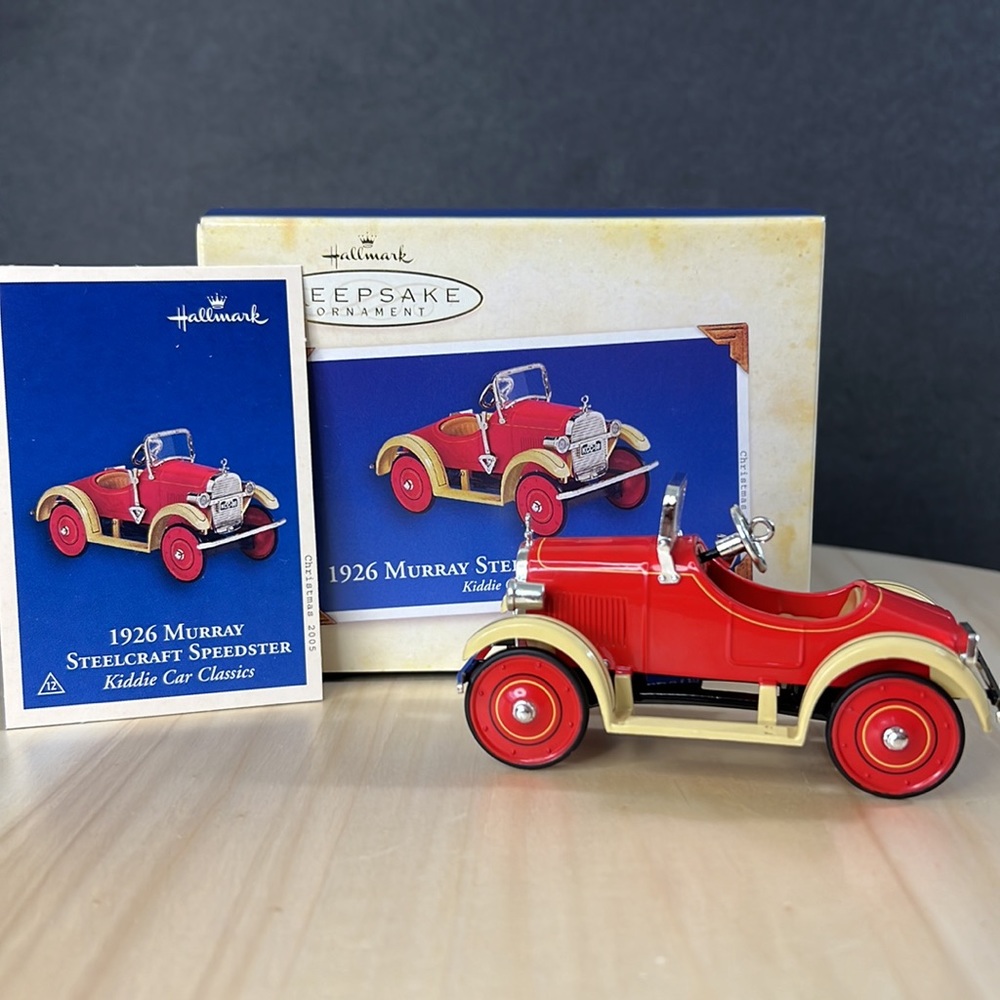 2005 Hallmark 1926 Murray Steelcraft Speedster Kiddie Car Classics Series #10